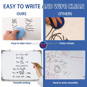 BW-V1 Bán Chạy Văn Phòng Trường Học Trang Chủ Treo Tường Khung Nhôm Bền Từ Tính Khô Bảng Trắng Với Khay Bút - Product Image 6