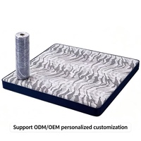 Matelas en mousse épaisse et respirante, simple ou double, compressé sous vide, portable et pliable