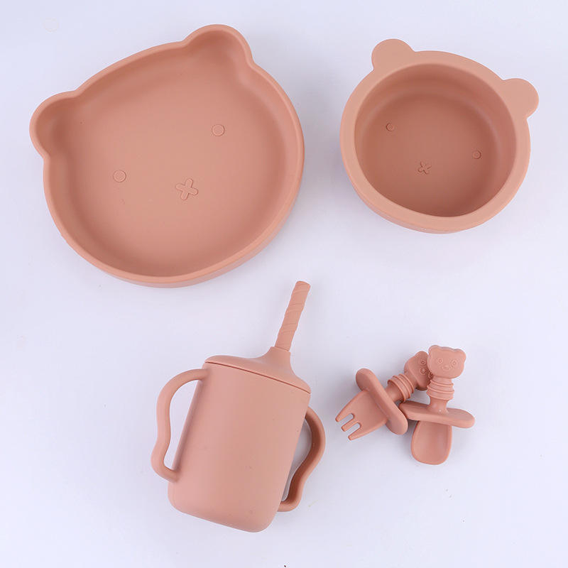 ชุดหมีห้าชิ้น [สีส้ม]