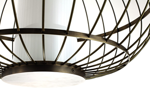 Eleganza di alta qualità e moderna camera da letto lampada da soffitto accogliente Cage-01 lampada per illuminazione interna con tecnologia a Led - Product Image 4