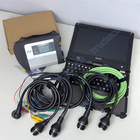 Portátil Getac V110 para Ben-z MB Star C4 SD CONNECT Xentry Das Wis Epc Compact C4 Herramienta de Diagnóstico para Automóviles y Camiones con Cable Completo