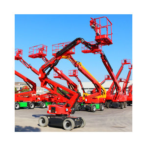 Plataforma de Trabajo Aérea Telescópica Articulada Hidráulica, Eléctrica/Diésel, para Alturas Elevadas, Altura Máxima de 16-47 m - Product Image 2