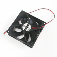 Ventilateurs de refroidissement axiaux DC sans balais 92 mm 9225 24 V pour boîtier d'ordinateur avec dissipateur thermique en plastique