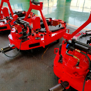 Oriusn 7K Pneumatic Rotary Table with Hydraulic System and Motor for Oilfield Drilling Rig Pipe Rotation - Product Image 4