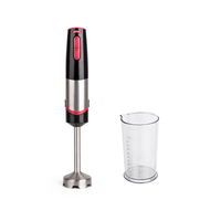Mixeur Plongeant Électrique Portable 4-en-1 de Qualité Commerciale en Plastique 800W pour Usage Domestique et Hôtelier