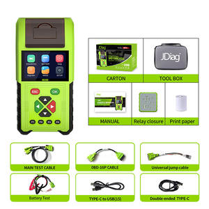 JDiag M200 Motocicleta Diagnóstico OBD2 Escáner Moto Fault Code Reader Probador de Batería Herramienta <span class=keywords><strong>Motoscan</strong></span> - Product Image 5