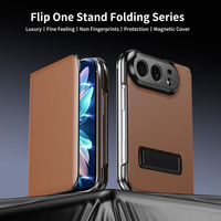 Étui de téléphone pliable magnétique en cuir PU de luxe avec support horizontal, antichoc, couverture intégrale pour iPhone Duo, coque premium