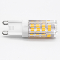 Ampoules LED G9 3W sans scintillement, blanc chaud, pour la maison, ampoules à économie d'énergie, ampoules de type maïs