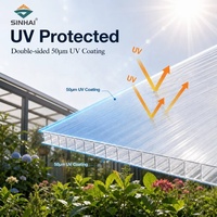 Panneau de toiture en polycarbonate, protection UV, garantie 10 ans, échantillon gratuit
