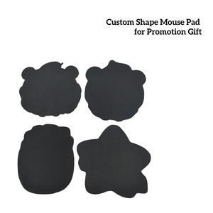 Tapis de souris mignon antidérapant en caoutchouc durable, forme irrégulière personnalisée, petit tapis de souris avec bordures lisses pour ordinateur portable, bureau, jeux - Product Image 2