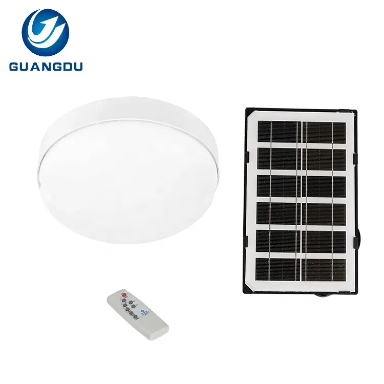 New Product Ideas Remote Control Bedroom Abs Round 50w 100w Modern Solar Led Ceiling Lights