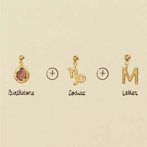 Collar de Acero Inoxidable Estilo Europeo Americano con Baño de Oro de 18K, Diseño de Espiga/Punta, para Cumpleaños de Diciembre, Regalo para el Día de San Valentín - Product Image 5