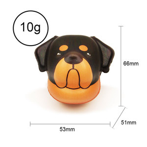 Juguete de Animal de Moda Viral en <span class=keywords><strong>TikTok</strong></span>, Llavero con Cara de <span class=keywords><strong>Perro</strong></span>, Juguete Blandito de PU de Recuperación Lenta, Regalos para Niñas y Niños al por Mayor - Product Image 6