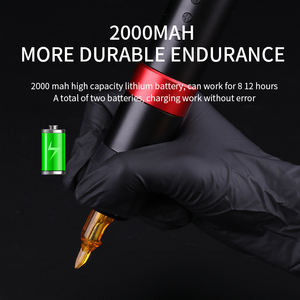 เครื่องสักโรตารี่ไร้สายแบบชาร์จไฟได้,ปืนสักร่างกายมืออาชีพปากกาเครื่องสัก <span class=keywords><strong>Inkin</strong></span> Pmu แต่งหน้าถาวร - Product Image 3