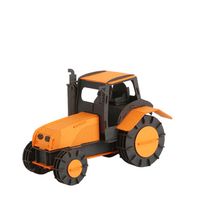 Modèle de <span class=keywords><strong>puzzle</strong></span> <span class=keywords><strong>3D</strong></span> en papier CUPUZ <span class=keywords><strong>Tracteur</strong></span>, jouet éducatif à assembler soi-même pour enfants et adultes, décoration de bureau et de maison, cadeau OEM ODM - Product Image 1