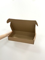 Prezzo di fabbrica basso Moq Kraft marrone cartone ondulato scatole di spedizione con il vostro Design sostenibile riciclato Mailer Box per l' E-commerce