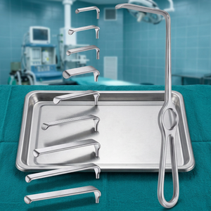 Ensemble d'instruments chirurgicaux Kocher Langenbeck pour la chirurgie générale, classe I, certifié CE, fonctionnement manuel - Product Image 2