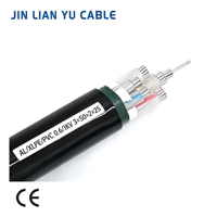 Cable de Aluminio XLPE YJLV, Conductor Suave Recocido, Fácil Instalación, Certificado ROHS CE, Cable de Alimentación