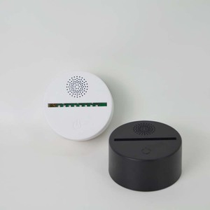 Nouvelle Enceinte WiFi Sans Fil Unique et Colorée avec Microphone Intégré, Lumière Nocturne 3D et Batterie Rechargeable pour Plastique - Product Image 3