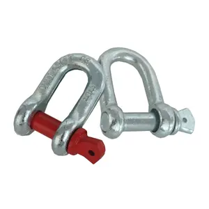 Cheap Price Galvanized Alloy 1/2 5/8" Tow Lifting Carbon Steel Wire G209 Anchor Bow Shackle
