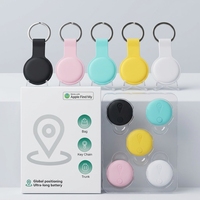 Pelacak GPS Pintar Anti Hilang untuk Hewan Peliharaan, Kompatibel dengan Jaringan Apple Find My, Penentuan Posisi Global, Daya Tahan Baterai Lama