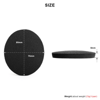 RIDERACE Repose-poignets de guidon pour vélo, coussinets de coude en éponge haute densité pour triathlon, contre-la-montre, tri-bars, VTT, vélo de route