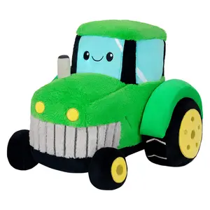 8 Inch Pluche Boerderij Tractor Speelgoed Gevulde Auto Speelgoed Voor Jongens Slaapkamer Decoratie