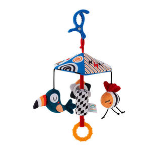 Poussette bébé en peluche pendentif carillon éolien <span class=keywords><strong>lit</strong></span> nouveau-né jouet suspendu caractéristique musicale enfants <span class=keywords><strong>confort</strong></span> jouet éducatif <span class=keywords><strong>parapluie</strong></span> suspendu - Product Image 6