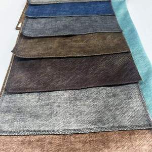 Haute qualité 100% Polyester Hollande velours canapé rideau personnalisé imprimé gaufrage tricot tissu chaîne tricoté pour les accessoires des filles - Product Image 1