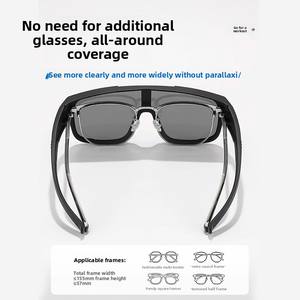 <span class=keywords><strong>Gafas</strong></span> <span class=keywords><strong>de</strong></span> Nieve Polarizadas UV400, Compatibles con Lentes <span class=keywords><strong>Graduadas</strong></span>, Anti-Deslumbramiento por Nieve, para Montañismo, Ciclismo en Nieve - Product Image 3
