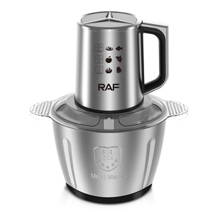 Procesador de Alimentos de Acero Inoxidable de 1000W, Nuevo Diseño, Máquina para Fufu, Potente Picadora Eléctrica de 3L, Molinillo de Carne con 4 Cuchillas para Cocina - Product Image 3
