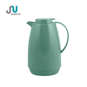 Fabricant Logo personnalisé 1L/1.5L fiole thermique isolée sous vide pour le <span class=keywords><strong>camping</strong></span> recharge en verre rose incluse - Product Image 1