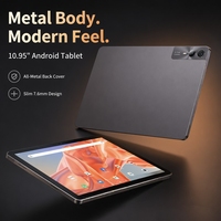 Tablet HYRS X95 de 11 Pulgadas con Android 14, Octa Core, Pantalla Incell 1920*1200, T616, 6GB RAM, 128GB ROM, 7000mAh, Doble SIM, para Juegos, Gran Venta