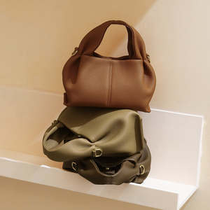 New women's luxury leather handbag, women's handbag, retro crossbody bag - Product Image 5