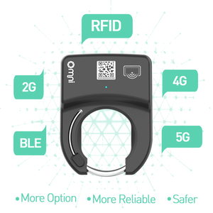 Cerradura Inteligente para <span class=keywords><strong>Bicicleta</strong></span> Eléctrica Omni New, con Alarma, Impermeable IP67, Antirrobo, para Alquiler Compartido - Product Image 4