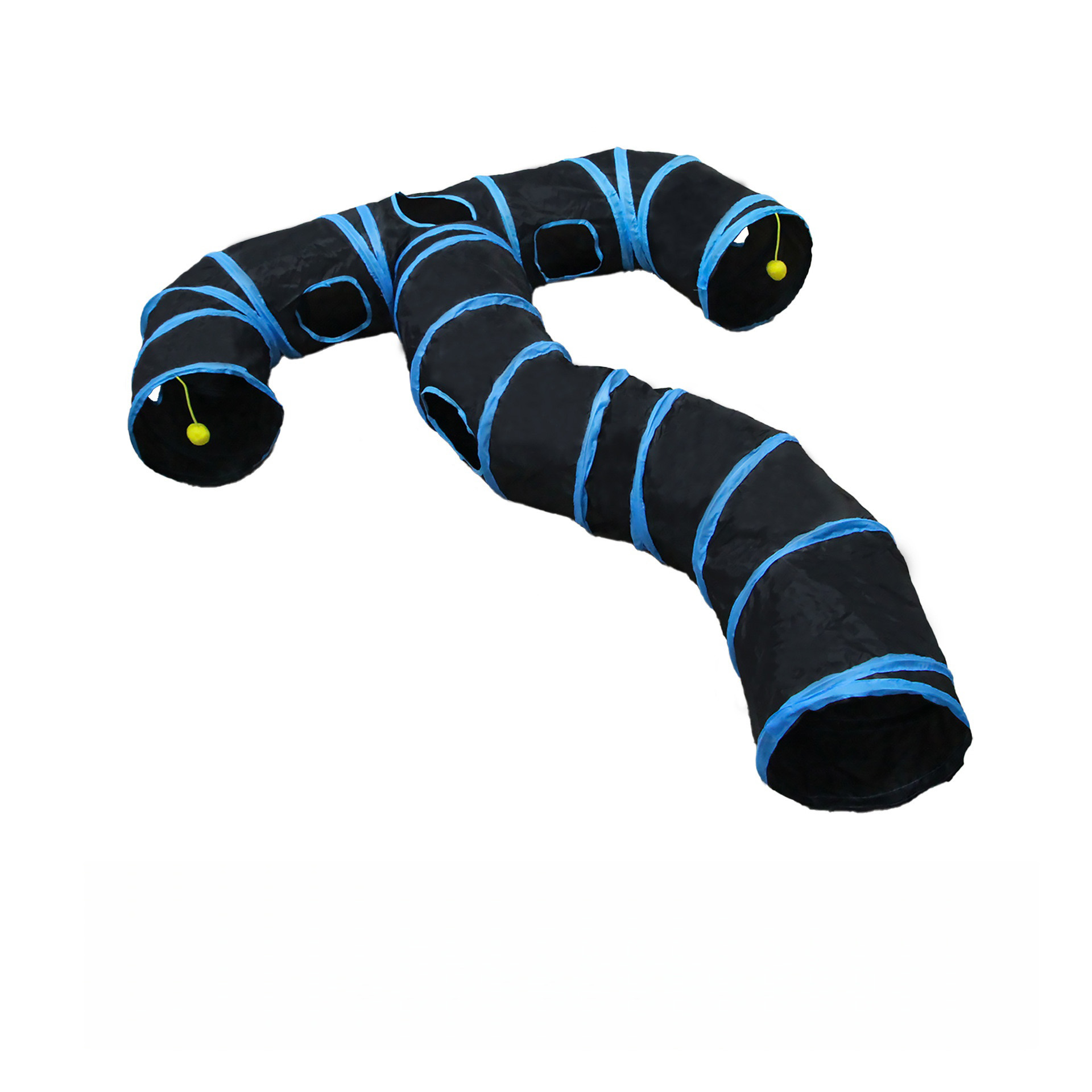 Blue-Black Umbrella-Shaped Channel