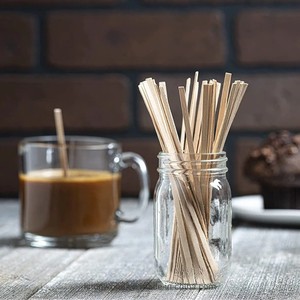 <span class=keywords><strong>madera</strong></span> original respetuoso con el medio ambiente tamaño personalizado <span class=keywords><strong>palitos</strong></span> <span class=keywords><strong>de</strong></span> café agitadores con logotipo - Product Image 5