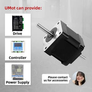 Motor paso a paso híbrido UMOT DC 20/28/35/42/57mm <span class=keywords><strong>Nema</strong></span> 8/11/14/<span class=keywords><strong>17</strong></span>/23, eje óptico, Motor paso a paso giratorio de doble eje para impresora 3D - Product Image 5