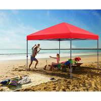 Gazebos professionnels de la série Commerciale pour événements, chapiteaux plats 3 x 3, chapiteaux imprimés robustes, gazebos et chapiteaux pliants, pavillon 3x3
