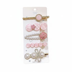 Elegante tessuto di cristallo scintillante per bambini fermagli per capelli moda moda con fiocco in schiuma e stile cartone animato vendita all'ingrosso per ragazze - Product Image 2