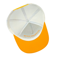 Gorra Trucker Snapback de Lujo Vintage con Bordado 3D en Algodón Oxford, Diseño Plano de 5 Paneles, Tela Bordada y Parte Trasera Curva