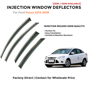 Deflectores de Ventana Laterales para Toyota Cruiser 2019-2020 Protector de Lluvia Accesorios de Coche - Product Image 2