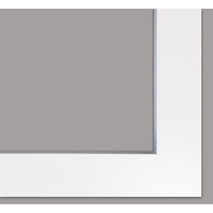 HMS Set di due fiori in cui sei piantato 3 stampe eleganti da parete con cornice bianca per l'arredamento della casa - Product Image 3