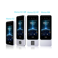 Système de pointage d'heure et de présence Horus E2 avec système Android, carte RFID, portable, grande capacité, sans fil, reconnaissance faciale biométrique