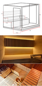 Nouvelle Arrivée en Promotion : Tunnel d'angle Waterstar, Sauna infrarouge commercial, Spa, Chambre d'oxygénothérapie hyperbare moderne, à infrarouge lointain - Product Image 2