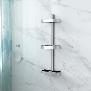 ราวหัวฝักบัวแบบไม่เจาะติดผนังราวเลื่อนได้สำหรับห้องน้ำราวแขวนฝักบัวทำจากสแตนเลสไม่เจาะ - Product Image 4