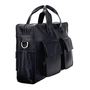 Excellent Quality Genuine Leather <b>Laptop</b> <b>Messenger</b> <b>Bag</b> for Business Professionals Premium Craftsmanship Waterproof Travel - Product Image 6