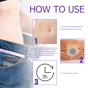 Parches Herbales Moldeadores Corporales, Reafirmantes para Abdomen, Brazos y Muslos, Parche Umbilical Desechable Ecológico - Product Image 5