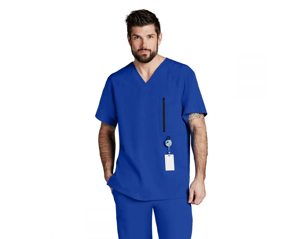 Uniforme dell'ospedale dell'abbigliamento medico dell'oem per l'abbigliamento ospedaliero degli uomini dei medici
