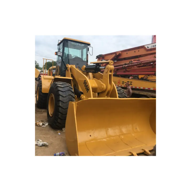 Thứ hai tay Sâu Bướm 950b loader trong cung cấp tại chỗ trên bán bảo trì tuyệt vời sử dụng mèo 966H bánh xe tải trên bán